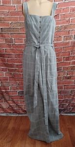 PRICE DROP!! Grey plaid Jumper